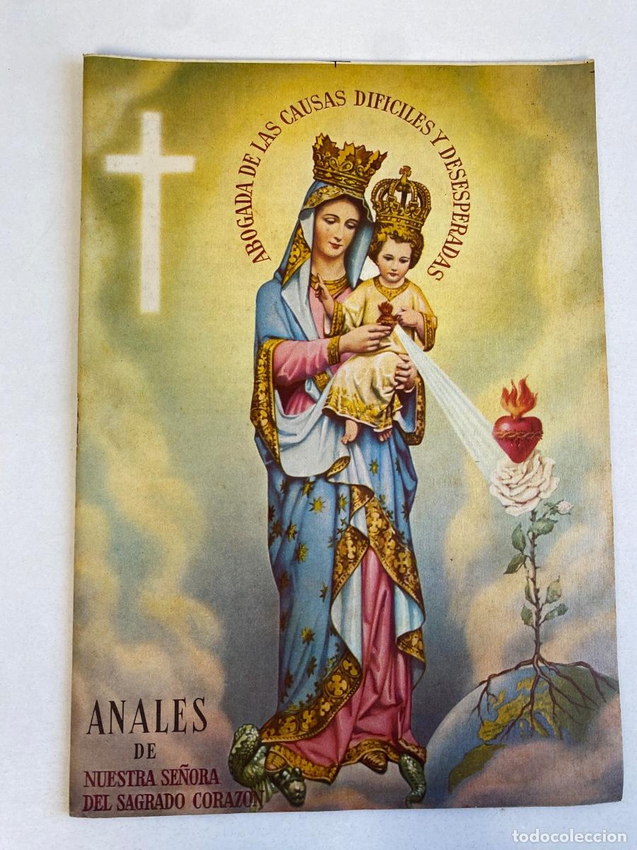 Coleccionismo de Revistas y Peri&oacute;dicos: ANALES de Nuestra Se&ntilde;ora del Sagrado Corazon - noviembre 1958 - ver fotos