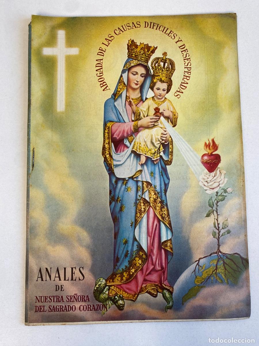 Coleccionismo de Revistas y Peri&oacute;dicos: ANALES de Nuestra Se&ntilde;ora del Sagrado Corazon - diciembre 1958 - ver fotos
