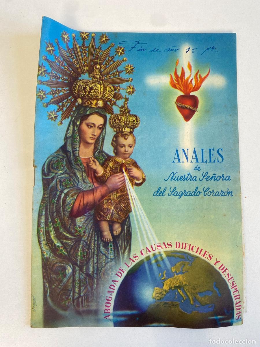 Coleccionismo de Revistas y Peri&oacute;dicos: ANALES de Nuestra Se&ntilde;ora del Sagrado Corazon - diciembre 1957 - ver fotos