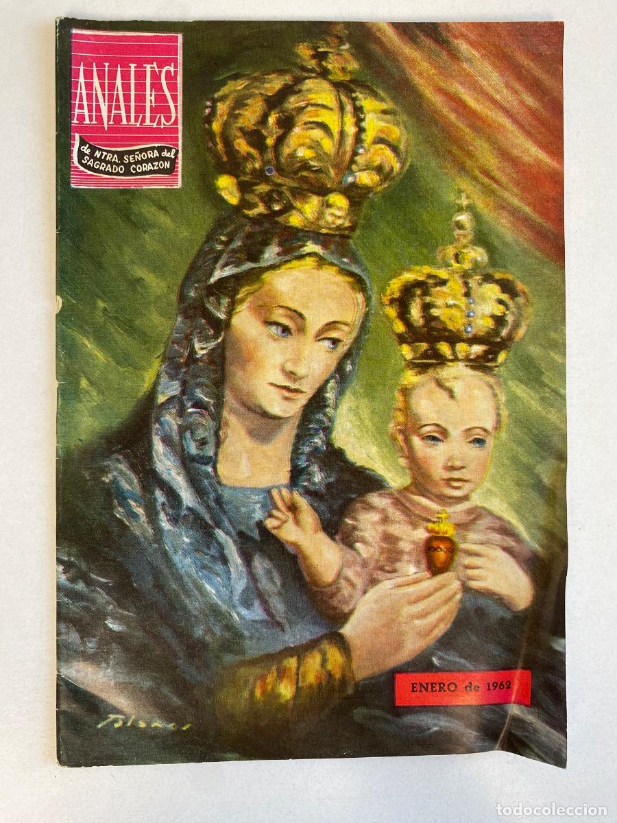 Coleccionismo de Revistas y Peri&oacute;dicos: ANALES de Nuestra Se&ntilde;ora del Sagrado Corazon - enero 1962 - ver fotos