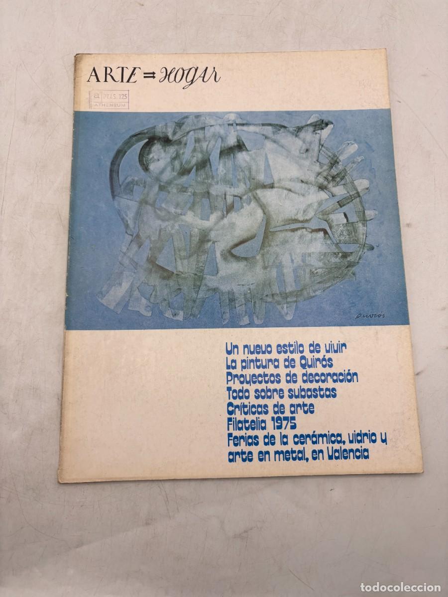 Collectionnisme de Revues et Journaux: REVISTA ARTE HOGAR. N&ordm; 348. MAYO. ED. CIG&Uuml;E&Ntilde;A. UN DECORADOR Y UN TEMA: PEDRO GENOV&Eacute;S. LEER