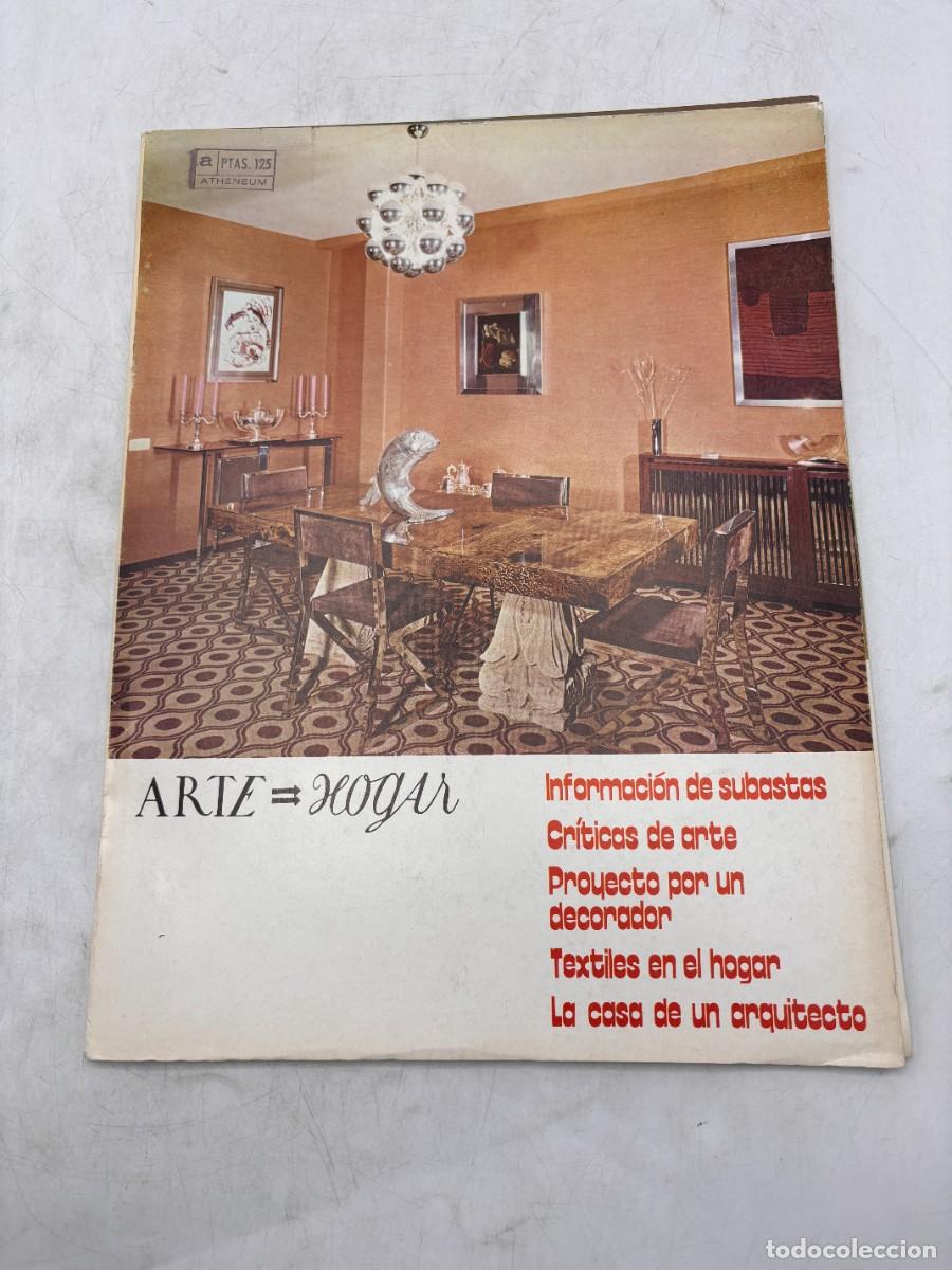 Collectionnisme de Revues et Journaux: REVISTA ARTE HOGAR. N&ordm; 346-347. FEBRERO-MARZO. ED. CIG&Uuml;E&Ntilde;A. EL ALCAZAR DE SEGOVIA. LEER