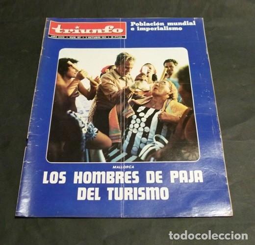 Collection Magazines and Newspapers: [REVISTA TRIUNFO]. N&ordm; 627. A&Ntilde;O 1974. POBLACION MUNDIAL E IMPERIALISMO.