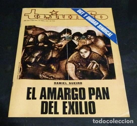 Sammeln von Zeitschriften und Zeitungen: [REVISTA TRIUNFO]. N&ordm; 691. A&Ntilde;O 1976. UGT Y LA UNIDAD SINDICAL. SUEIRO. AMARGO PAN DEL EXILIO