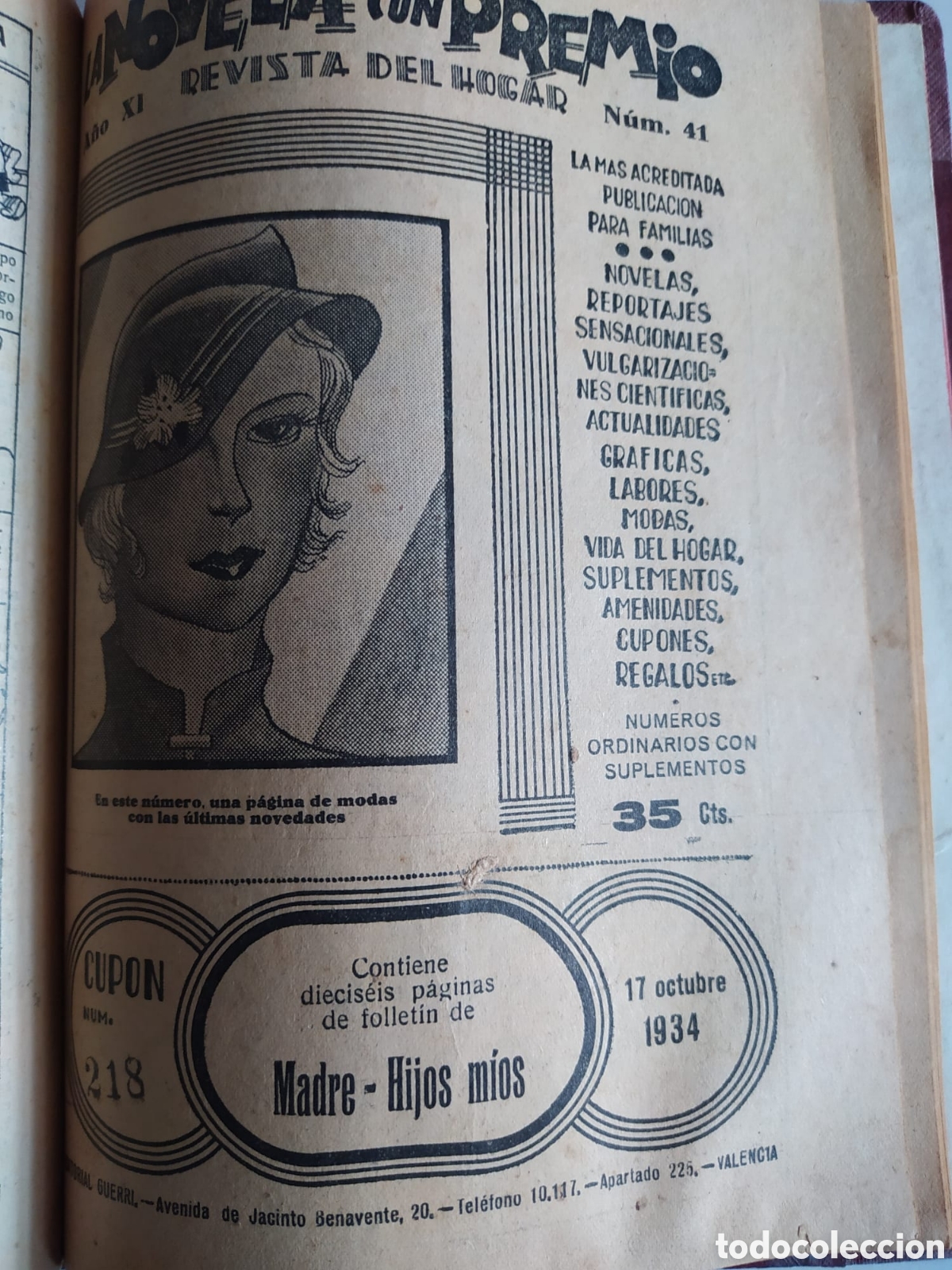 Coleccionismo de revistas y peri&oacute;dicos: DECENAS DE REVISTAS LA NOVELA CON PREMIO REVISTA DEL HOGAR GORRIONES SIN NIDO FOLLETINES ETC