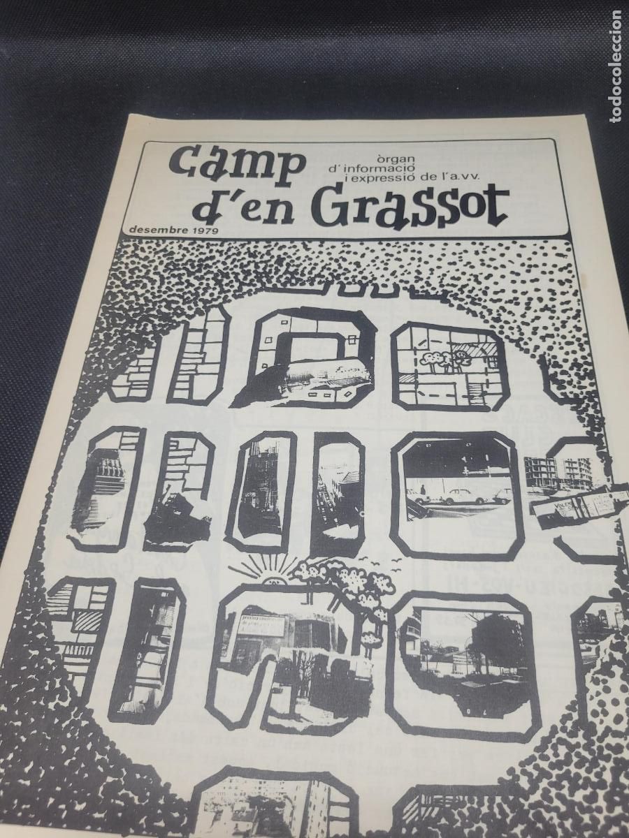 Collezionismo di Riviste e Giornali: CAMP D'EN GRASSOT ASOCIACION ASSOCIACiO VECINOS VEINS DESEMBRE 1979 BARCELONA