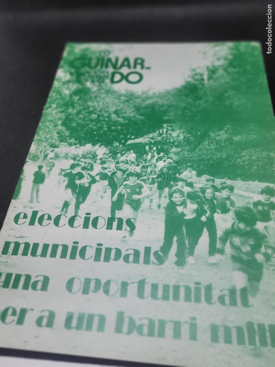 Collezionismo di Riviste e Giornali: GUINARD&Oacute; ASSOCIACIO DE VE&Iuml;NS JOAN MARAGALL MAR&Ccedil; 1979