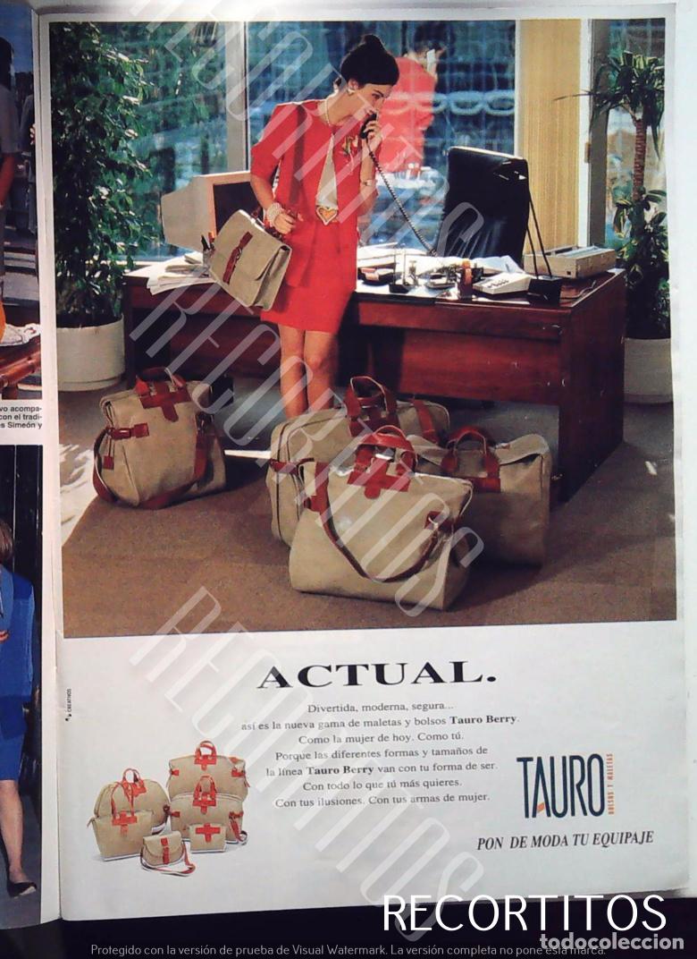 Coleccionismo de Revistas y Peri&oacute;dicos: tauro maletas bolsos anuncio publicidad