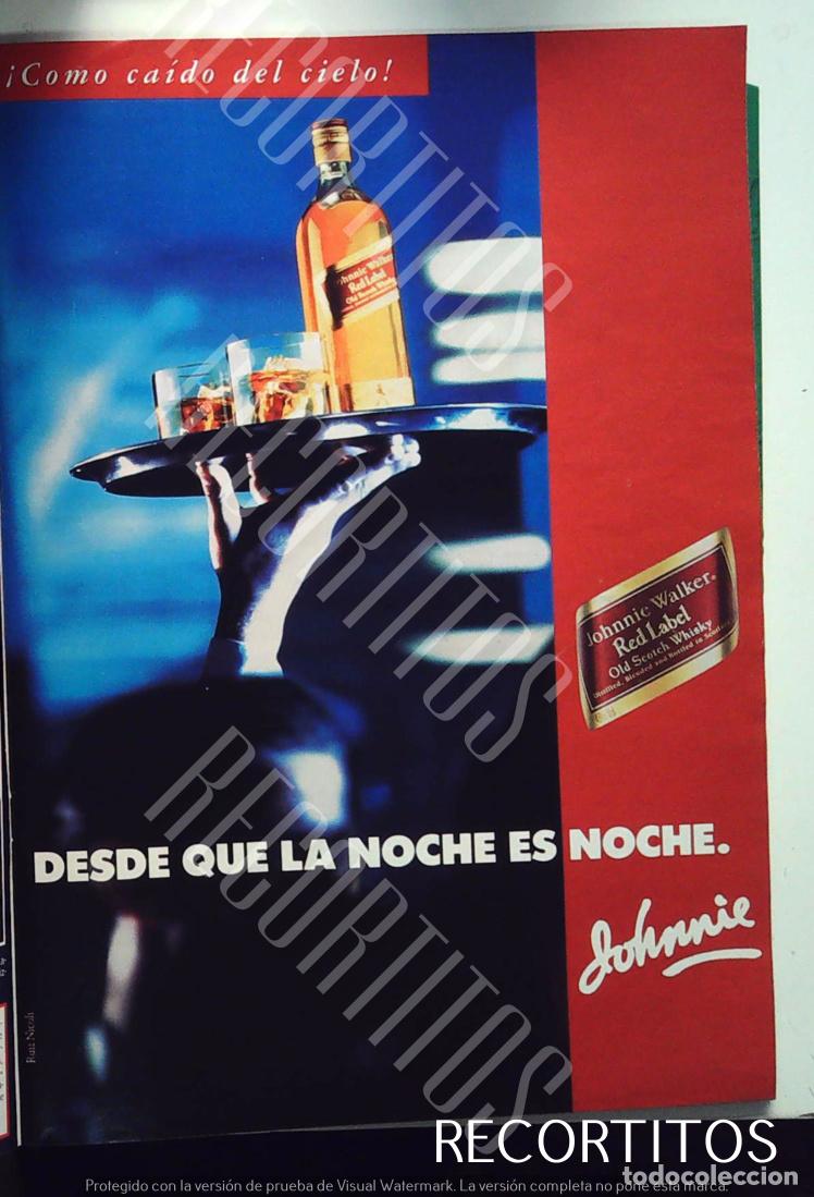Coleccionismo de Revistas y Peri&oacute;dicos: JOHNNIE WALKER WHISKY ANUNCIO PUBLICIDAD