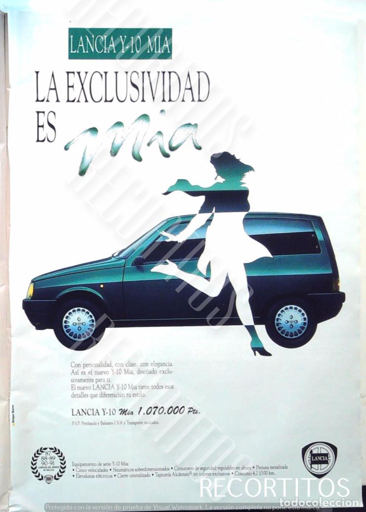 Coleccionismo de Revistas y Peri&oacute;dicos: LANCIA Y 10 ANUNCIO PUBLICIDAD