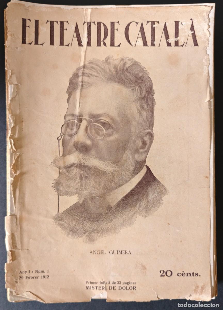 Coleccionismo de Revistas y Peri&oacute;dicos: EL TEATRE CATALA - FOLLETI- 1912