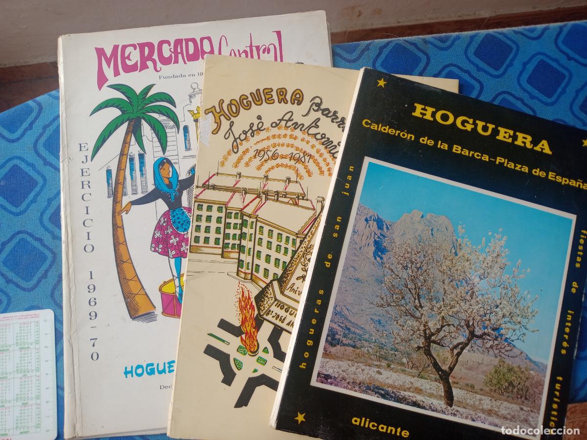 Coleccionismo de Revistas y Peri&oacute;dicos: Hogueras de San Juan, Alicante. 3 revistas 1969, 1970, 1981