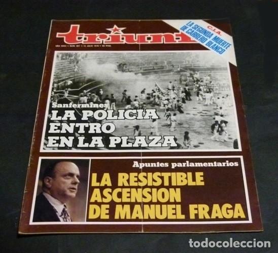 Collezionismo di Riviste e Giornali: [REVISTA TRIUNFO]. N&ordm; 807. A&Ntilde;O 1978. LA SEGUNDA MUERTE DE CARRERO BLANCO. MANUEL FRAGA.