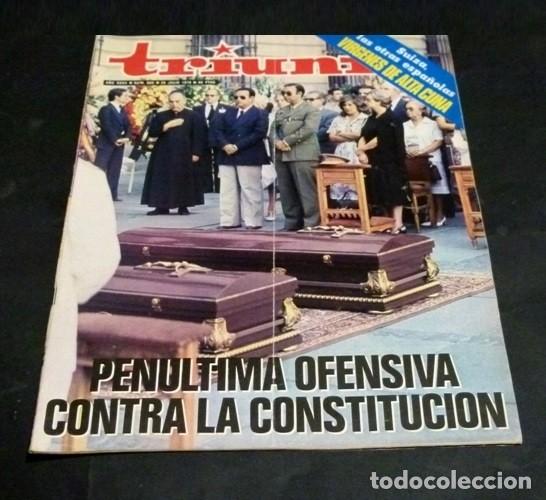 Collectionnisme de Revues et Journaux: [REVISTA TRIUNFO]. N&ordm; 809. A&Ntilde;O 1978. PENULTIMA OFENSIVA CONTRA LA CONSTITUCION.