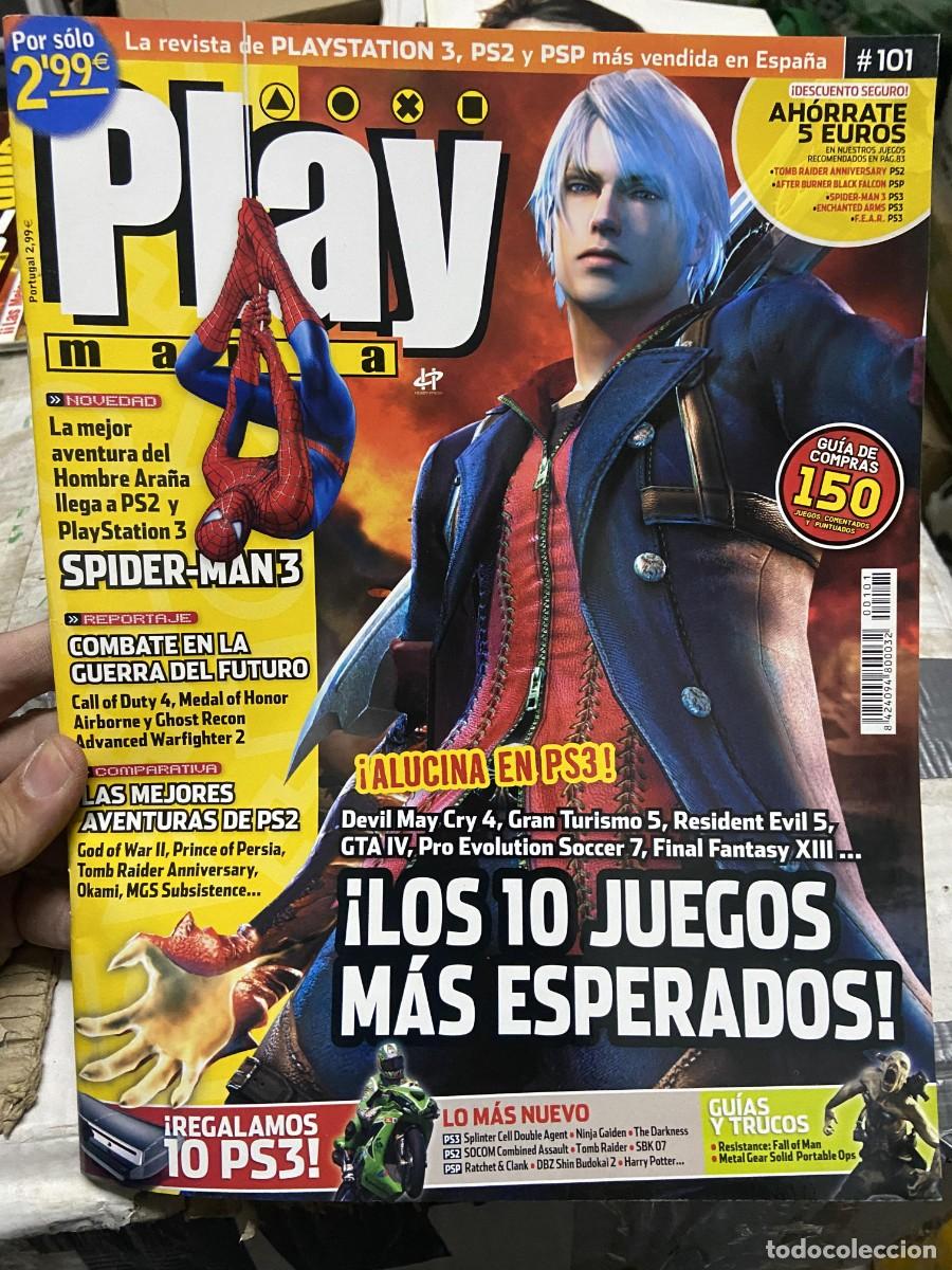 Coleccionismo de Revistas y Peri&oacute;dicos: REVISTA VIDEOJUEGOS PLAY MANIA # 101 SPIDER MAN 3 PS3 PS2 GRAN TURISMO GTA IV FINAL FANTASY