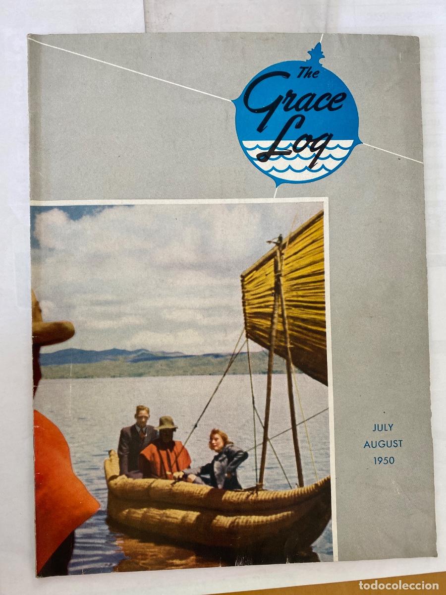 Collectionnisme de Revues et Journaux: Grace Log, Revista Grace Cruise Ship Line, JULY AUGUST 1950. INGLES - CASTELLANO