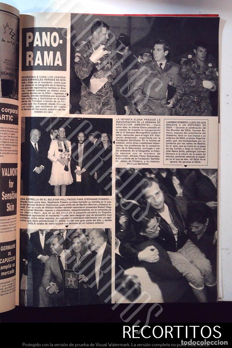 Coleccionismo de Revistas y Peri&oacute;dicos: STEPHANIE POWERS ROBERT WAGNER LA INFANTA ELENA CARMEN ROMERO