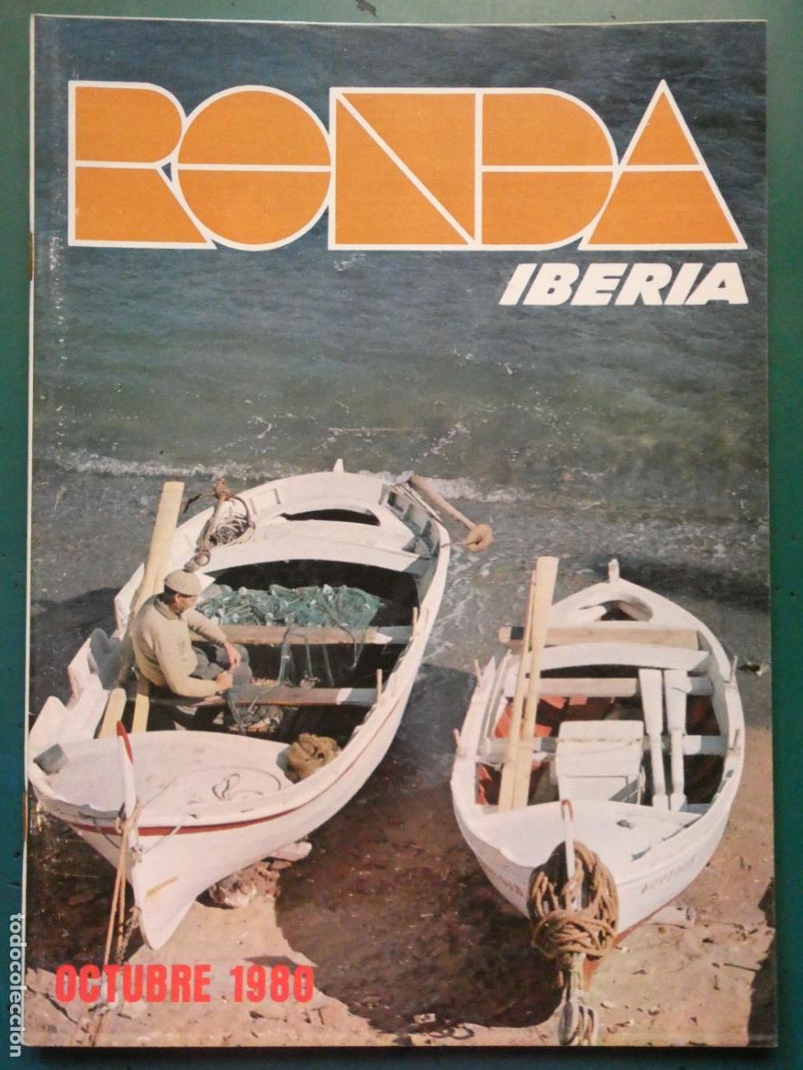 Collezionismo di Riviste e Giornali: REVISTA DE AVIONES AEROL&Iacute;NEAS RONDA IBERIA. OCTUBRE 1980. INDIA, COSTA BRAVA CATALU&Ntilde;A VASCONIA 170GR