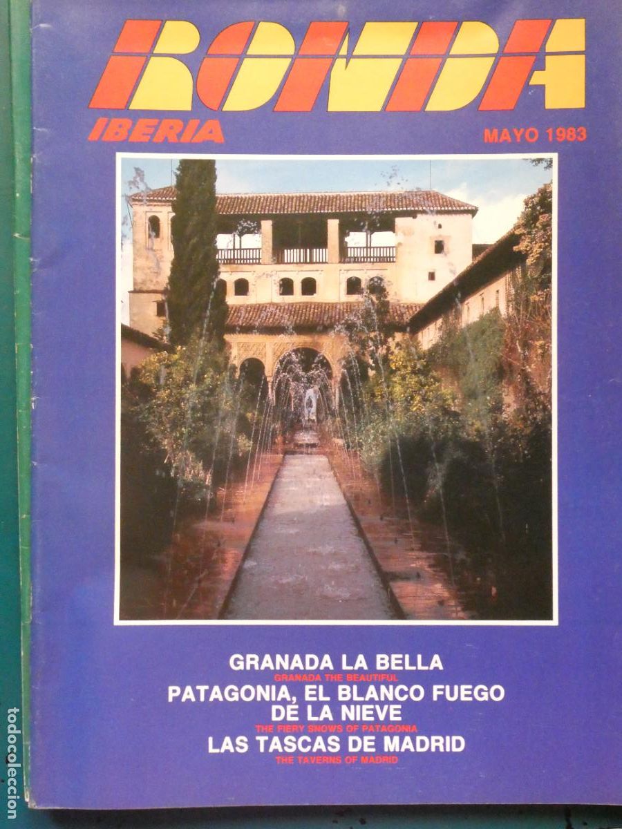 Collezionismo di Riviste e Giornali: REVISTA DE AVIONES AEROL&Iacute;NEAS RONDA IBERIA MAYO 1983. GRANADA PATAGONIA TASCAS MADRID 130GR