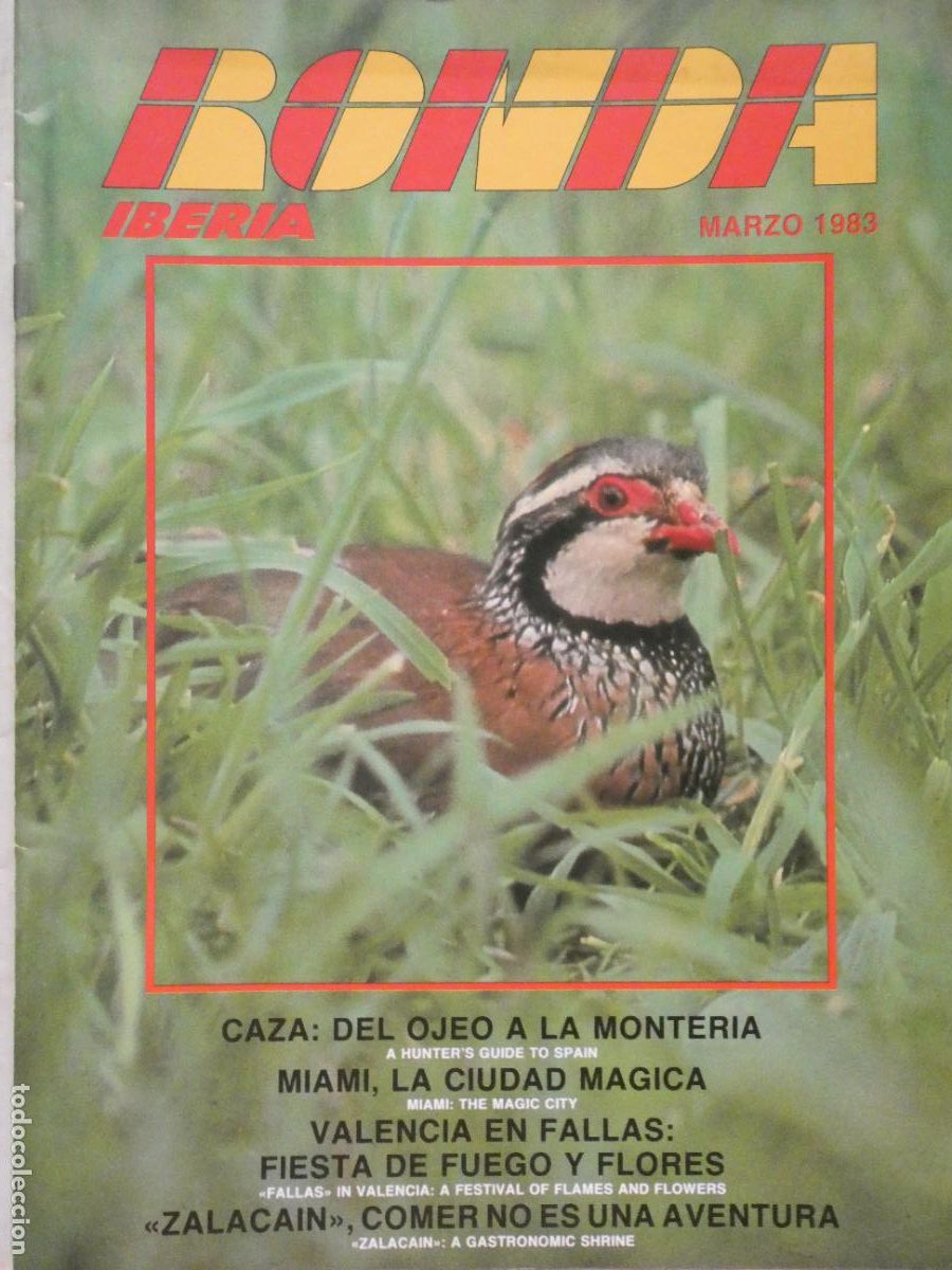 Coleccionismo de Revistas y Peri&oacute;dicos: REVISTA DE AVIONES AEROL&Iacute;NEAS RONDA IBERIA MARZO 1983 CAZA MIAMI VALENCIA FALLAS 130GR
