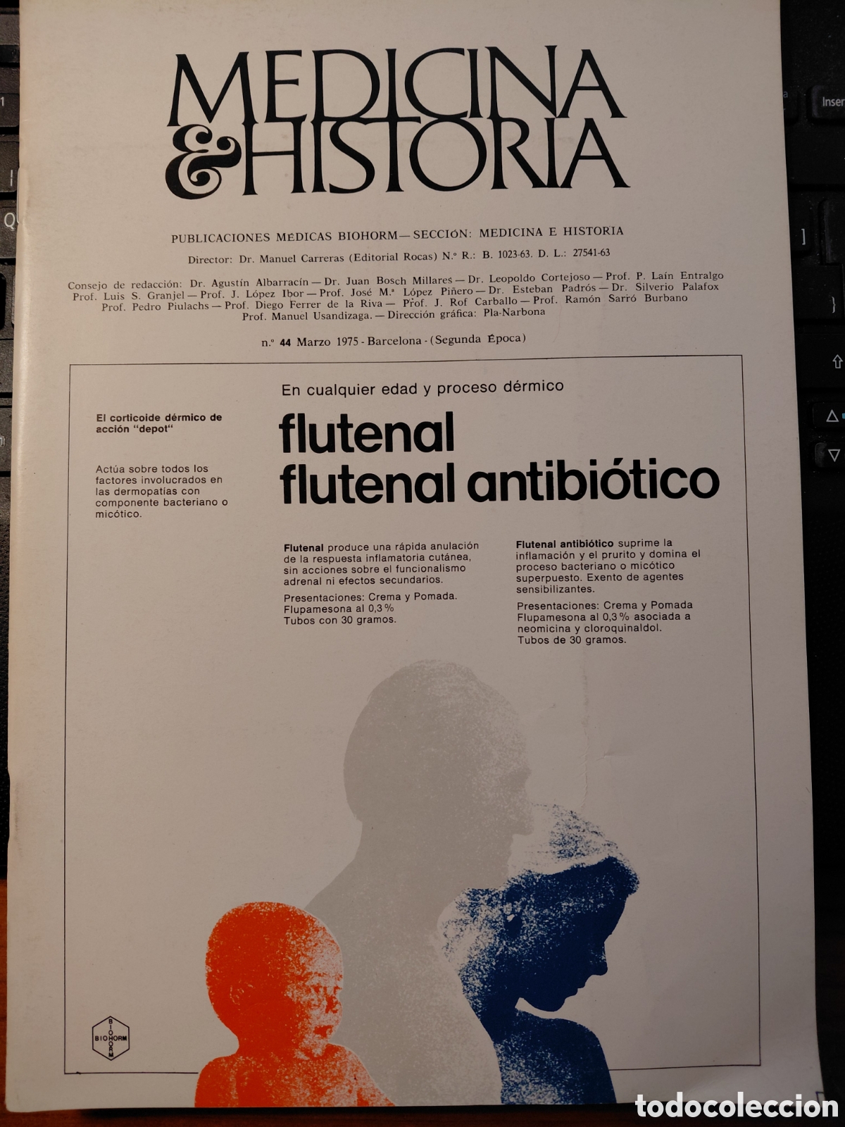 Collection Magazines and Newspapers: MEDICINA E HISTORIA, N&ordm; 44 MARZO 1975