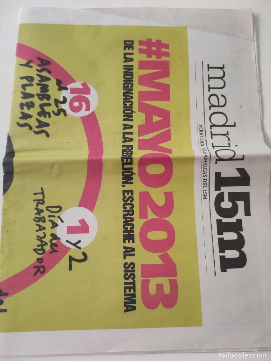Collectionnisme de Revues et Journaux: Peri&oacute;dico Madrid 15M. N&uacute;mero 14