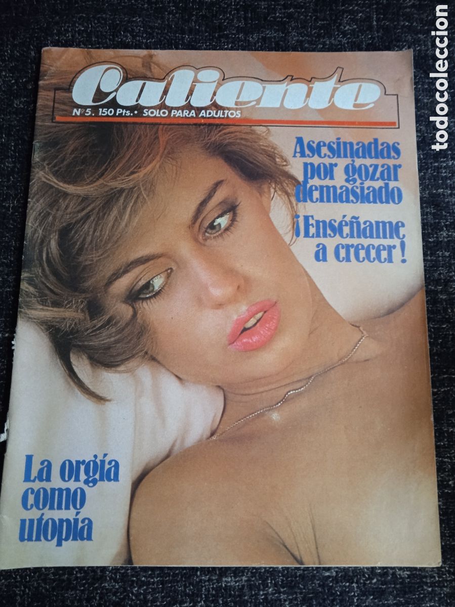 Coleccionismo de Revistas y Peri&oacute;dicos: CALIENTE N&ordm; 5 , REVISTA EROTICA A&Ntilde;OS 80