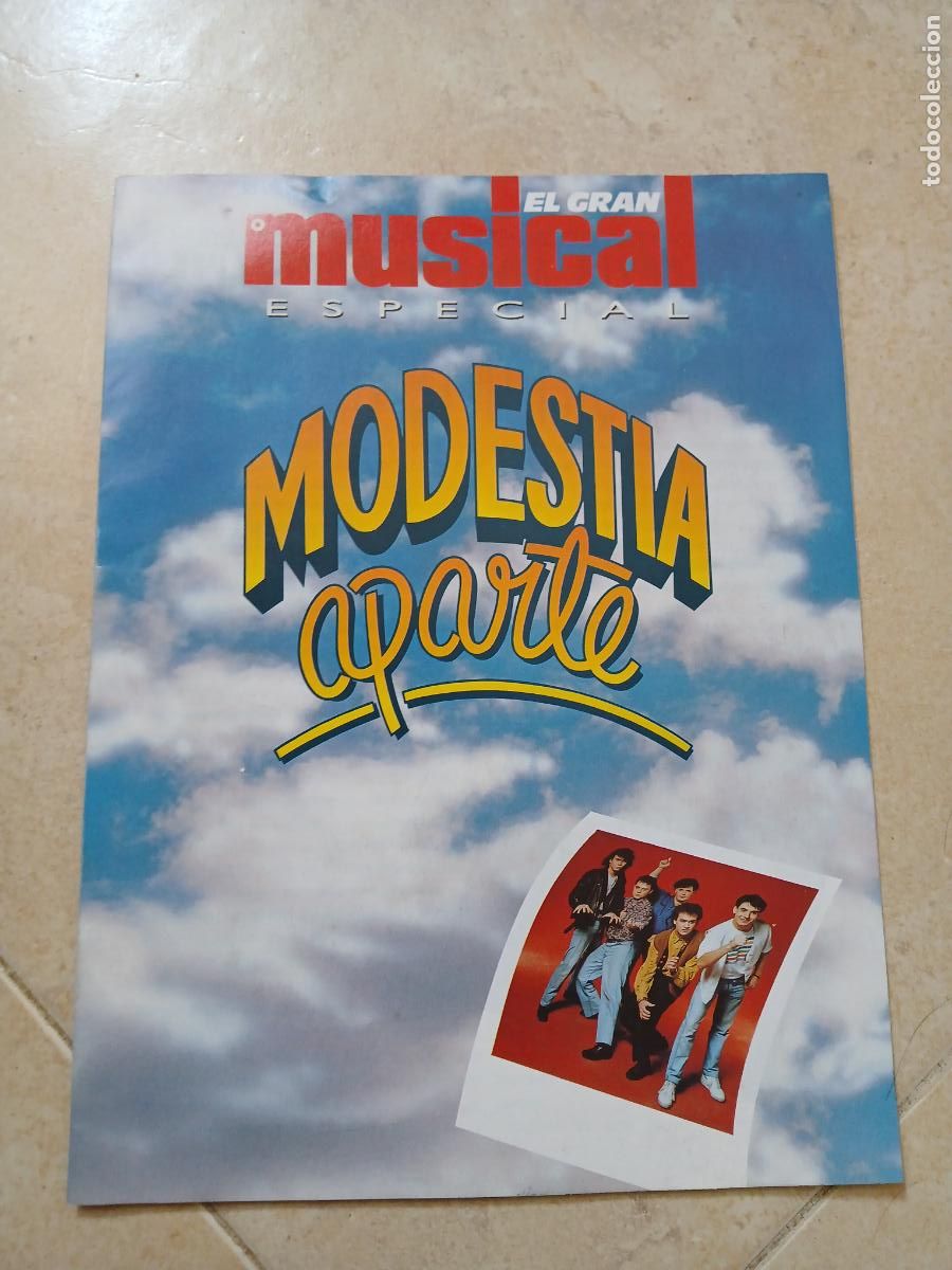 Coleccionismo de Revistas y Peri&oacute;dicos: Revista el gran musical especial modestia aparte