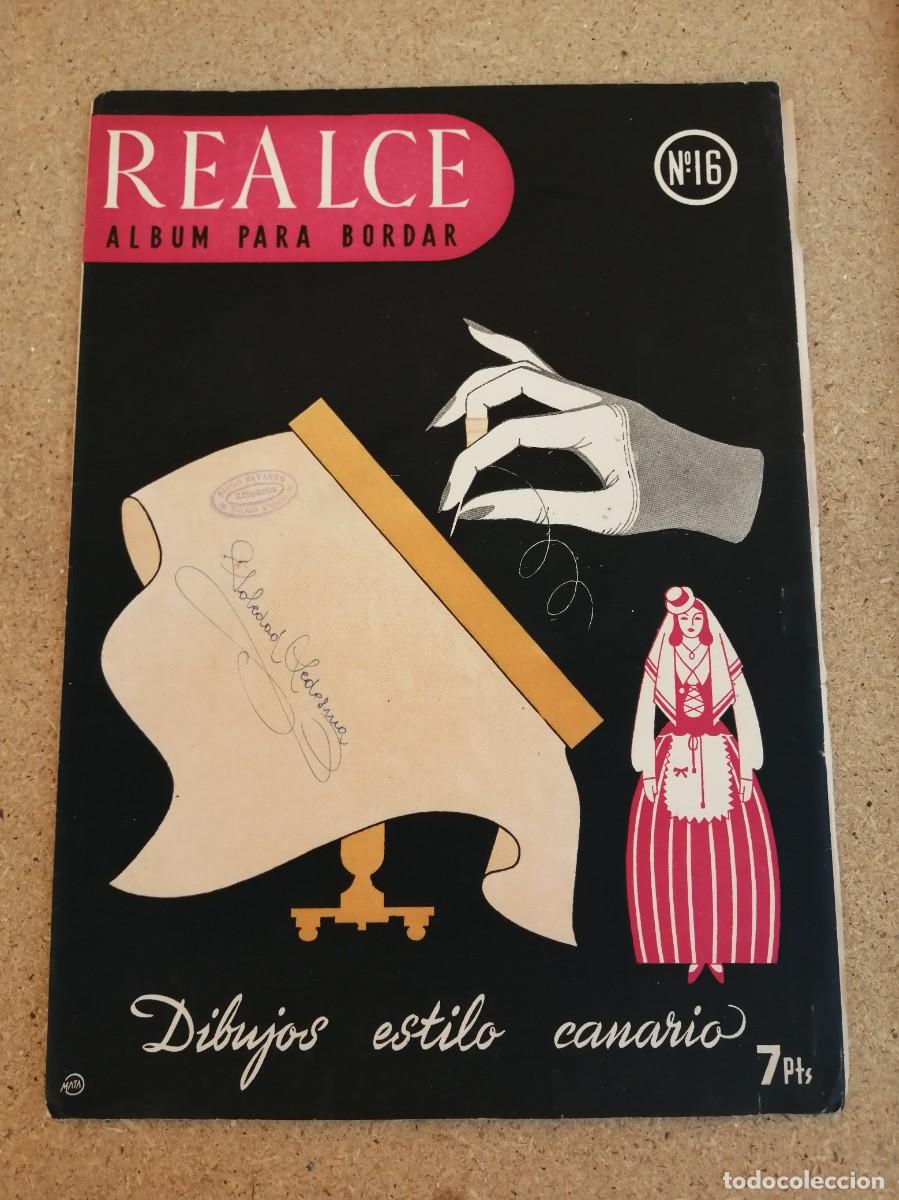 Collection Magazines and Newspapers: REALCE. ALBUM PARA BORDAR (NUMERO 16) DIBUJOS ESTILO CANARIO