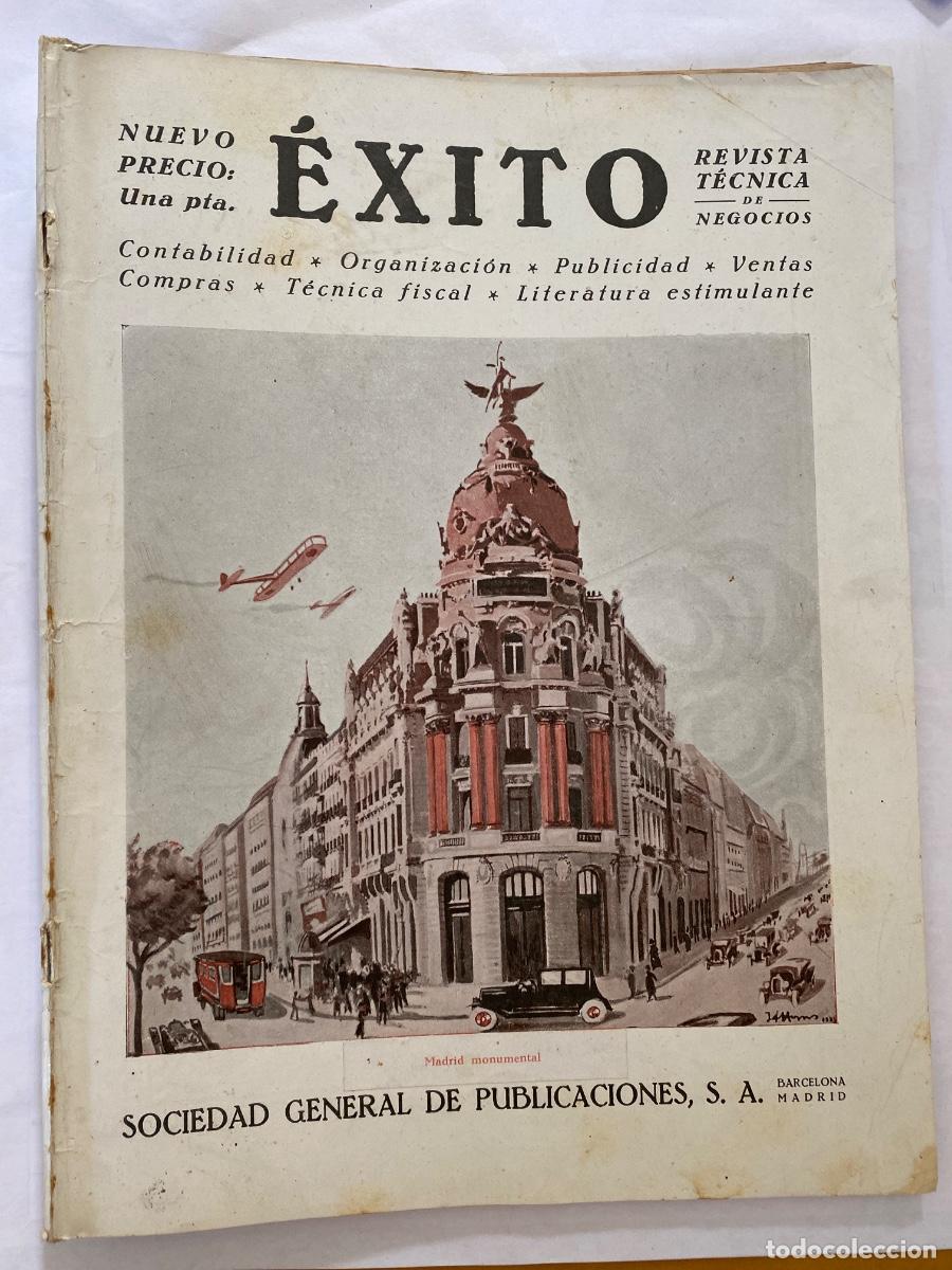 Collectionnisme de Revues et Journaux: EXITO REVISTA TECNICA DE NEGOCIOS NUM 60 FEBRERO 1925 .NEGOCIO POR CORRESPONDENCIA