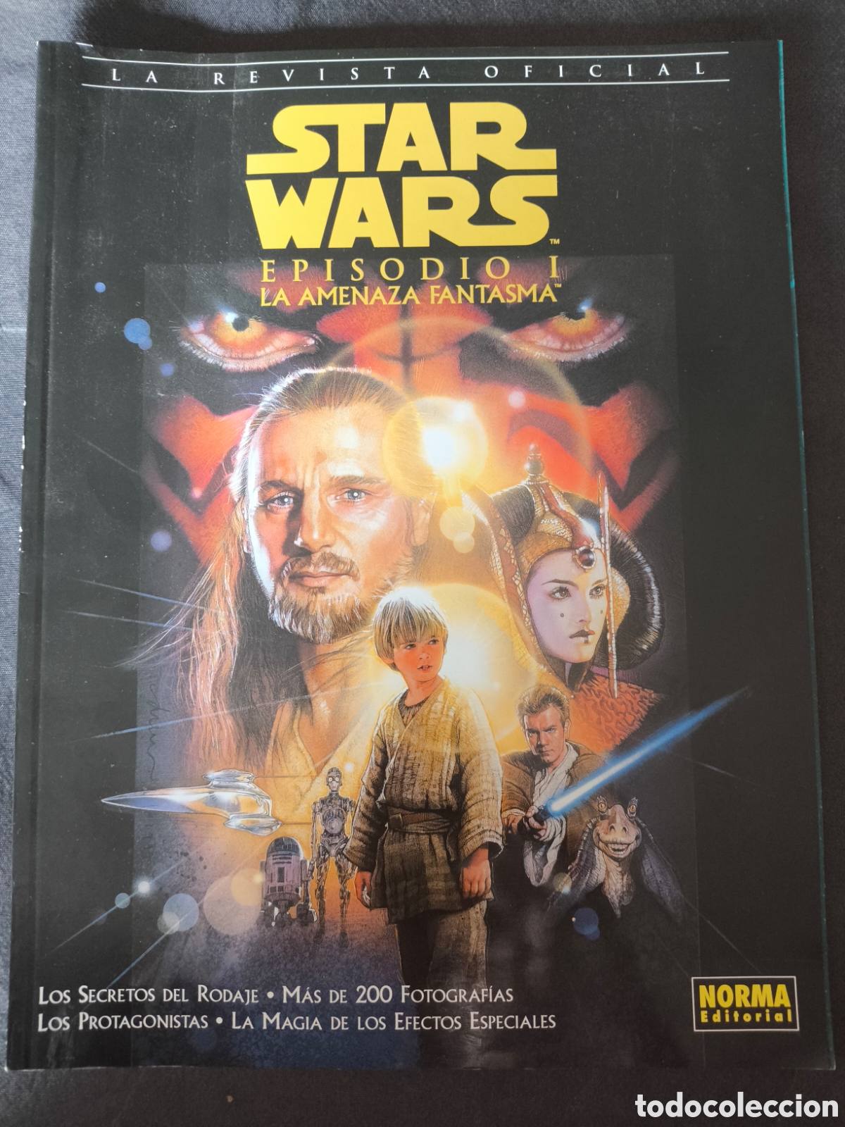 Coleccionismo de Revistas y Peri&oacute;dicos: REVISTA OFICIAL STAR WARS EPISODIO I: LA AMENAZA FANTASMA - NORMA EDITORIAL 1999 - MUY BUEN ESTADO