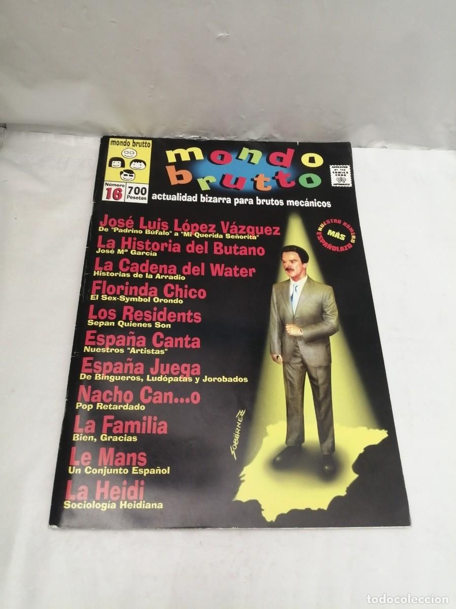 Collection Magazines and Newspapers: MONDO BRUTTO: Actualidad Bizarra para Brutos Mec&aacute;nicos, Num. 16: Oto&ntilde;o 1998