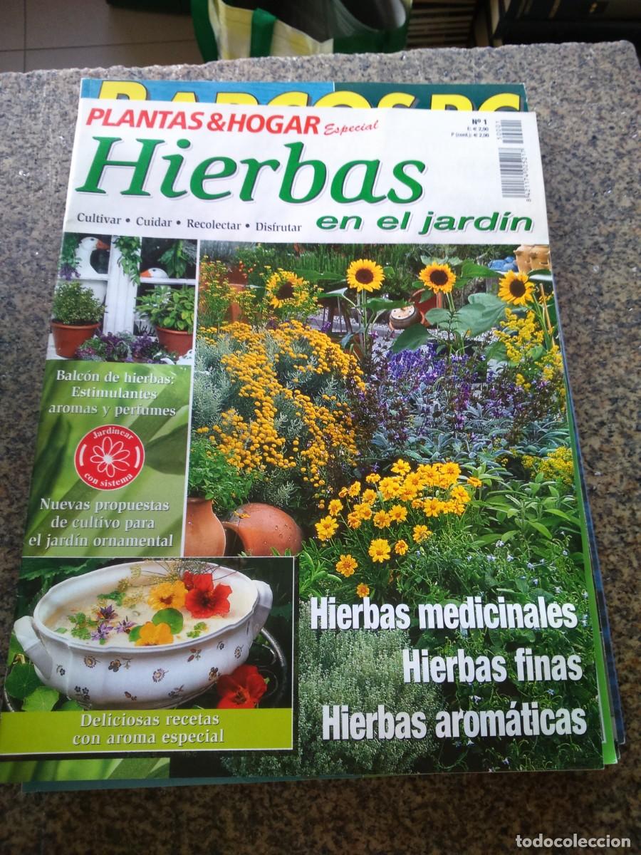 Collection Magazines and Newspapers: REVISTA PLANTAS Y HOGAR -- HIERBAS EN EL JARDIN --