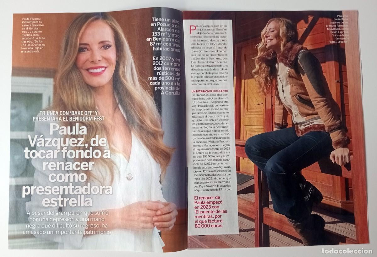 Collection Magazines and Newspapers: ENTREVISTA REPORTAJE PAULA V&Aacute;ZQUEZ