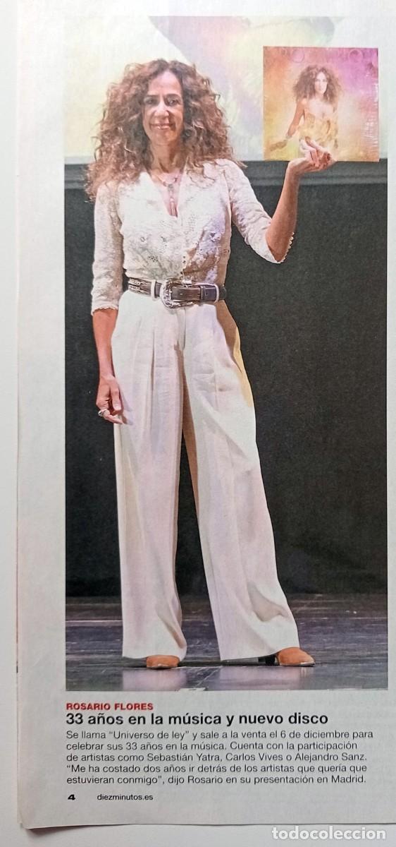 Coleccionismo de Revistas y Peri&oacute;dicos: COLECCIONISMO PAPEL: RECORTE REVISTA ROSARIO FLORES