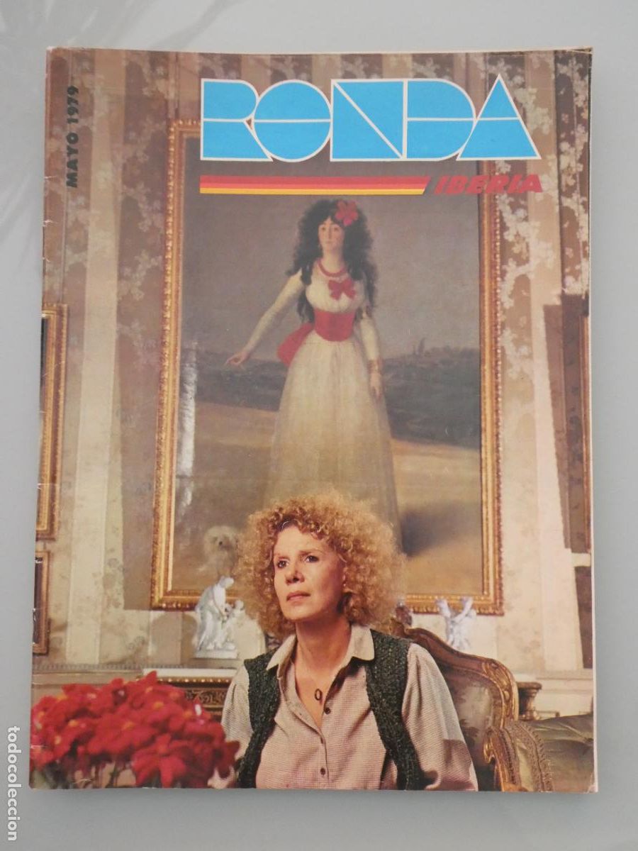 Collezionismo di Riviste e Giornali: LIBRO REVISTA AVIONES AEROL&Iacute;NEAS. RONDA IBERIA MAYO 1979 DUQUESA DE ALBA CAYETANA SIMON BOLIVAR160GR