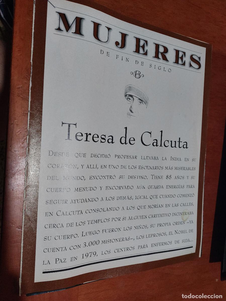 Sammeln von Zeitschriften und Zeitungen: TERESA DE CALCUTA. MUJERES E FIN DE SIGLO 6. 6 P&Aacute;GINAS. ARTICULO. EXTRAIDO DE REVISTA. COMPLETO