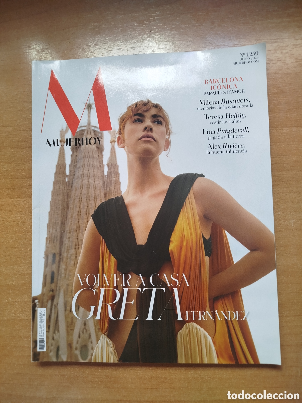 Coleccionismo de Revistas y Peri&oacute;dicos: REVISTA MUJERHOY Numero 1259 GRETA FERNANDEZ