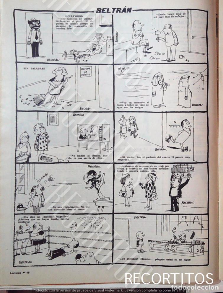 Collection Magazines and Newspapers: BELTRAN HUMOR EN LECTURAS
