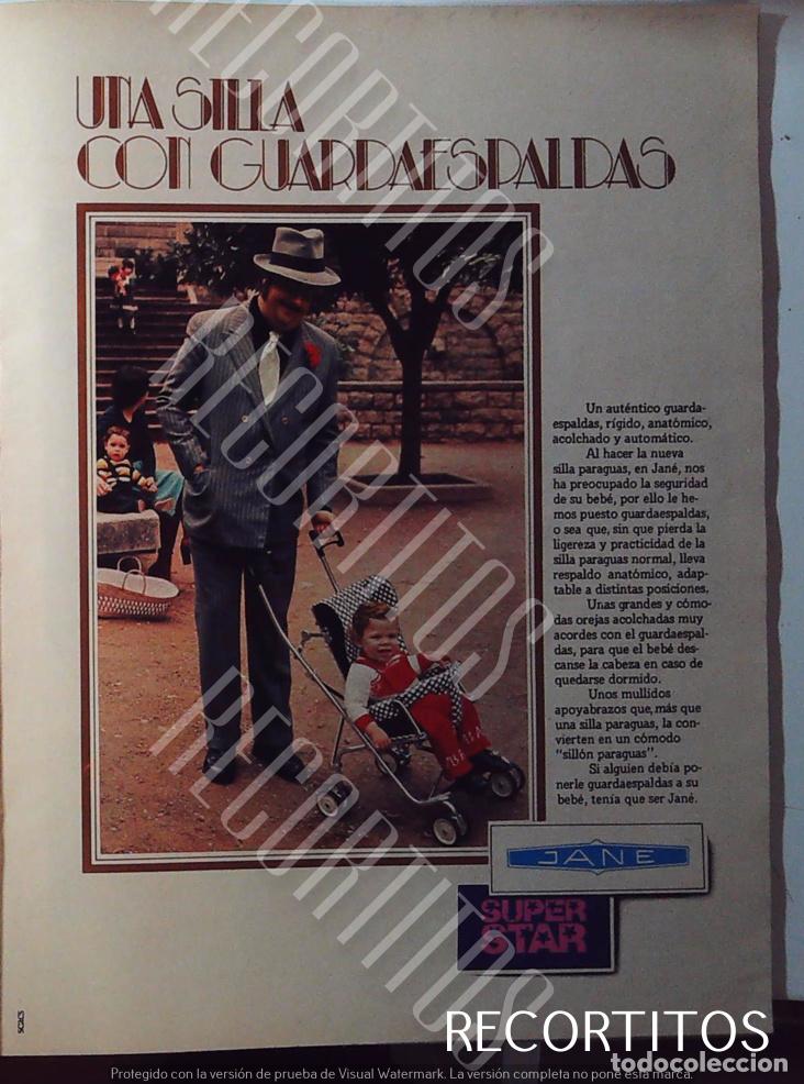 Sammeln von Zeitschriften und Zeitungen: JANE BEBES CARRICOCHE ANUNCIO PUBLICIDAD SUPER STAR