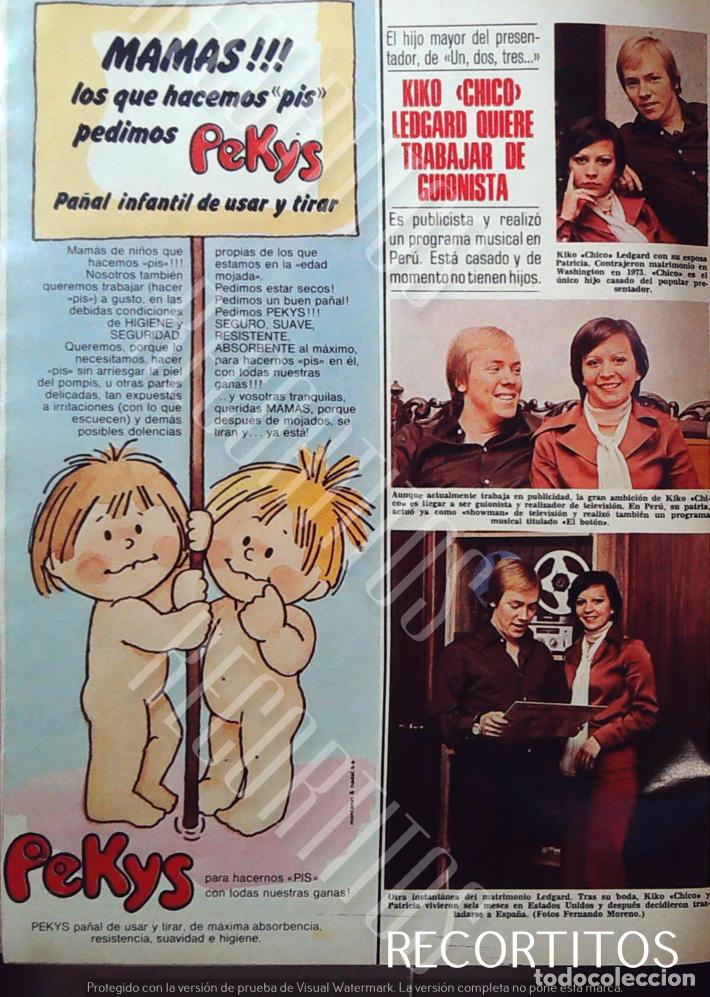 Colecionismo de Revistas e Jornais: KIKO LEDGARD PEKYS ANUNCIO PUBLICIDAD