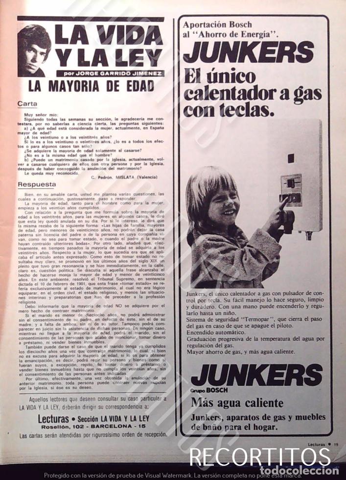 Collezionismo di Riviste e Giornali: JUNKERS CALENTADOR ANUNCIO PUBLICIDAD