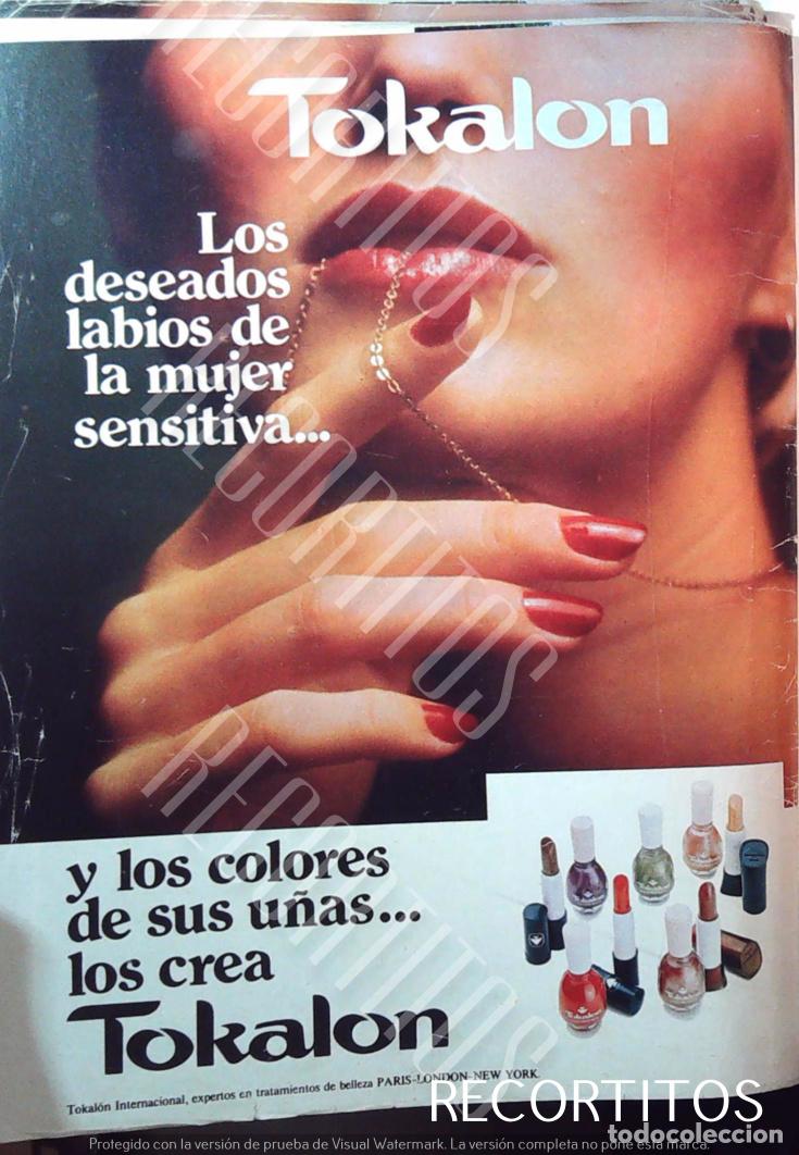 Collezionismo di Riviste e Giornali: TOKALON ESMALTE DE U&Ntilde;AS ANUNCIO PUBLICIDAD