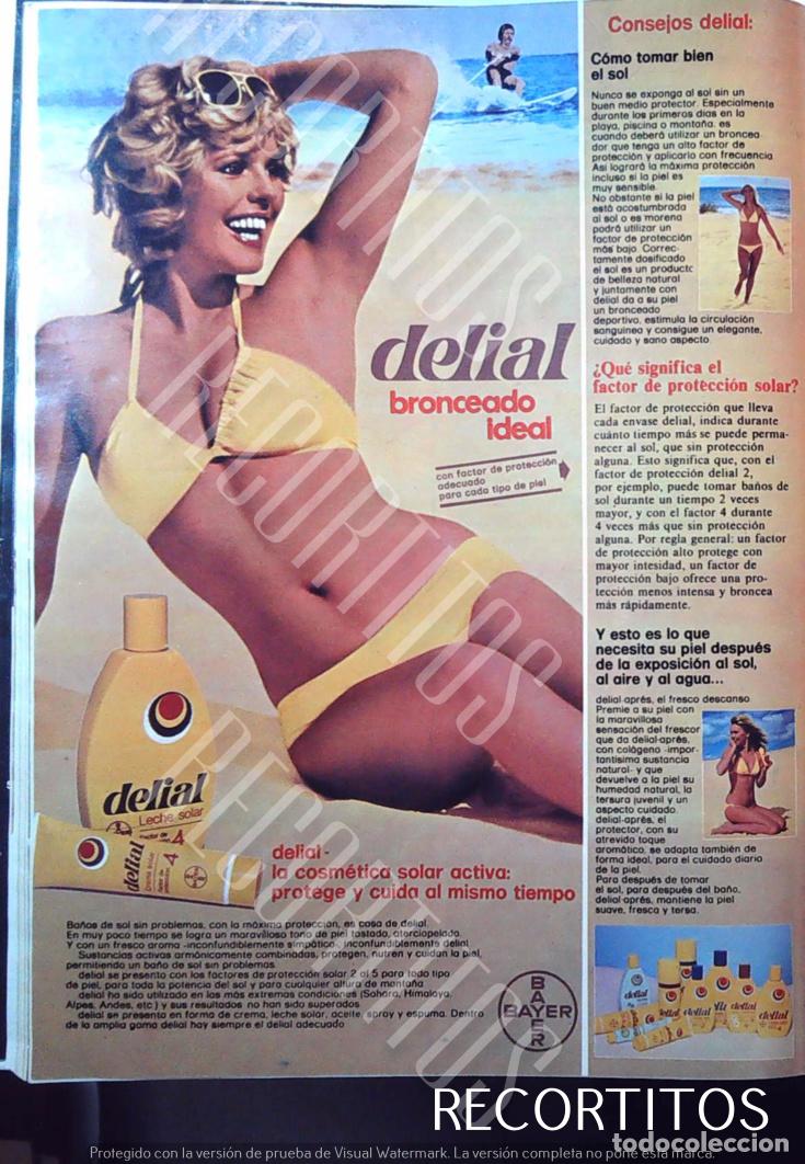 Sammeln von Zeitschriften und Zeitungen: DELIAL ANUNCIO OUBLICIDAD