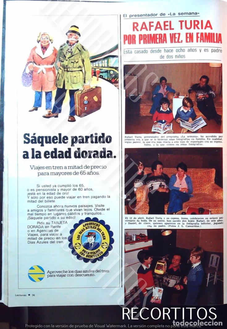 Collezionismo di Riviste e Giornali: RAFAEL TURIA E HIJOS LA SEMANA
