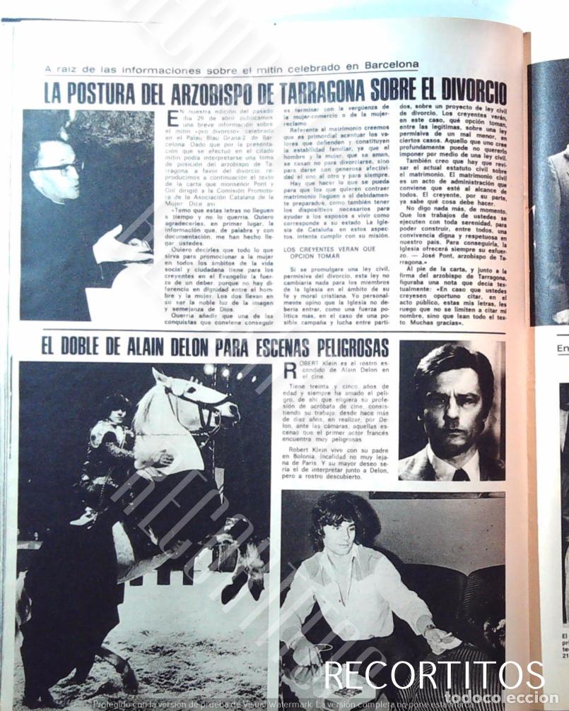 Collezionismo di Riviste e Giornali: DOBLE DE ACCION DE ALAIN DELON