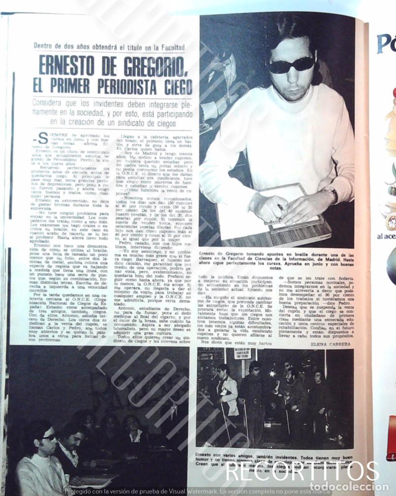 Collezionismo di Riviste e Giornali: ERNESTO DE GREGORIO PERIODISTA CIEGO