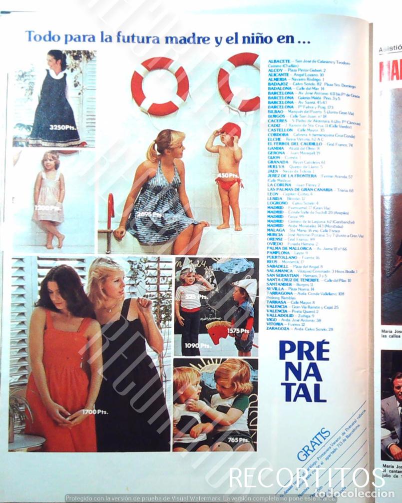 Collezionismo di Riviste e Giornali: PRENATAL ANUNCIO PUBLICIDAD