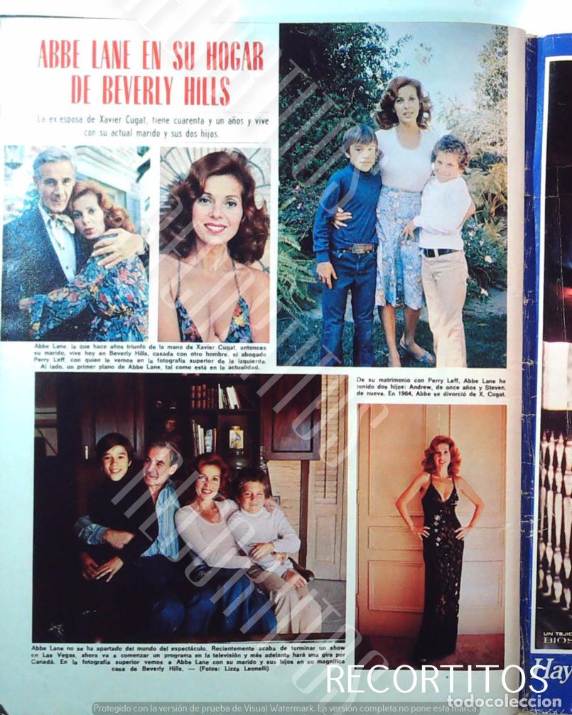 Collezionismo di Riviste e Giornali: ABBE LANE EN BEVERLY HILLS