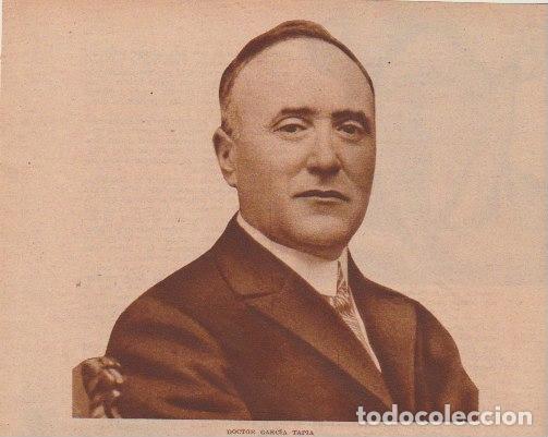 Coleccionismo de revistas y peri&oacute;dicos: * MEDICINA * Doctor Garc&iacute;a Tapia - 1933